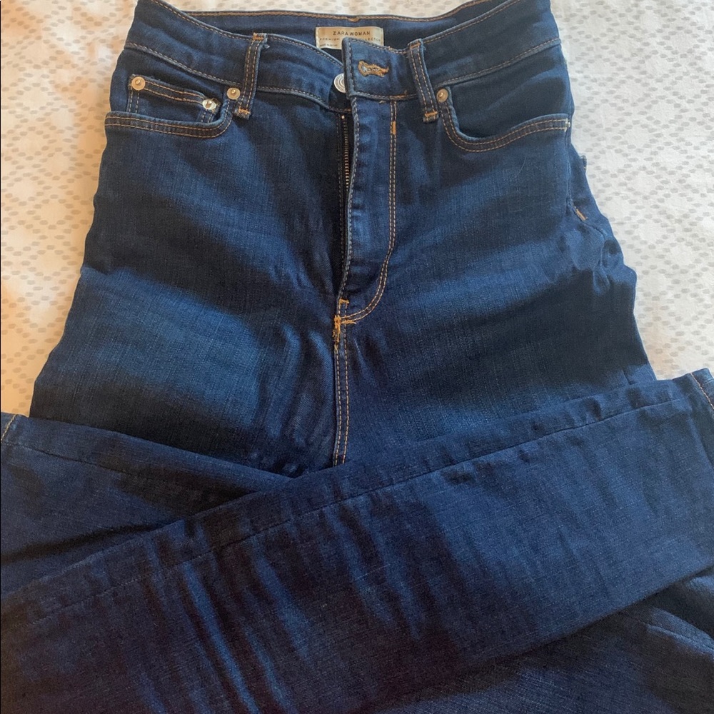 Size 2 Zara high rise denim jeans
